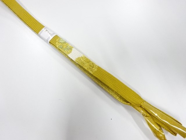 JAPANESE KIMONO / UNUSED KOREI HAND-TIED OBIJIME